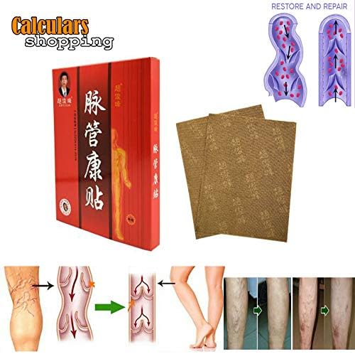 4pcs Spider Veins Varicose Treatment Plaster Varicose Veins Cure Patch Vasculitis Natural Solution Herbal Patches
