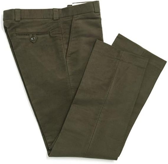 Country Classics Hazy Blue Mens Moleskin Trousers Newstead Trouser
