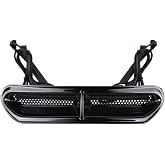 Eagle Lights Batwing LED Vent Insert (DRL/Turn Signal) - Black (Black)