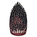 Royalty By Brush King Wave Brush #905-9 Row Medium Hard Pointy Palm- Patented 360 waves brush- From the maker of Torino Pro Wave brush 360