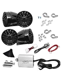 Pyle AZPLMCA76 Sistema de amplificador para motos de nieve   ATV   motos de nieve de 800 vatios