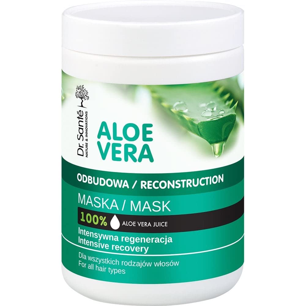 Dr Sante Aloe Vera Reconstruction Hair Mask Intensive Recovery Damaged Hair 1000ml