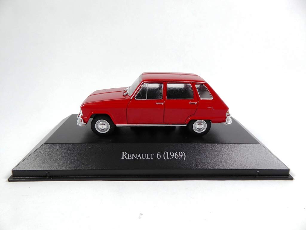 OPO 10 - Car 1/43 Salvat collection: RENAULT 6 1969 R6 (AR27)