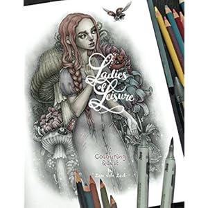 Ladies of Leisure: Color in all the ladies! (coloring the things)