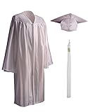 Child Shiny Graduation Gown, Cap and Tassel Set