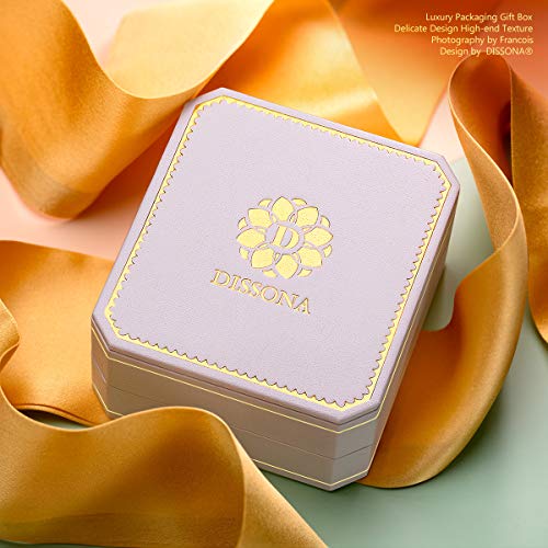 DISSONA Bracciale per Donna, Il Flusso DELL\'AMORE, Valentines Regalo per Lei, Cubic Zirconia di Swarovski, Confezione Regalo per Gioielli