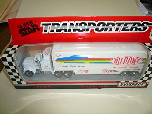 1994 Super Star Transporters Series II Jeff Gordon #24 DuPont Racing In Blue Diecast Scale Model By Matchbox