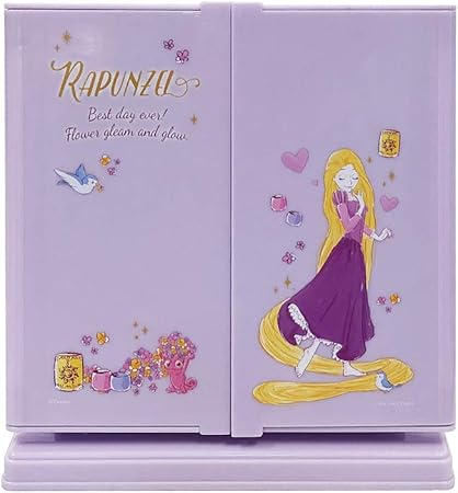 Amazon Co Jp ラプンツェル スタンドミラー 三面鏡 三面ミラー 卓上ミラー パープル かわいい ビューティー