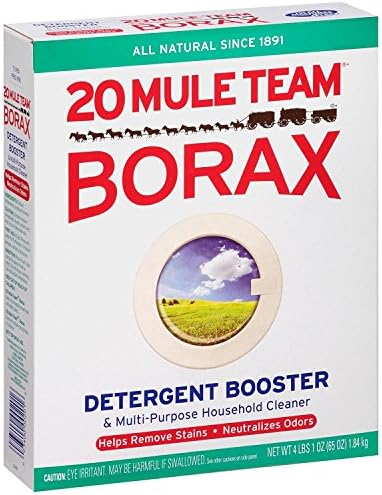 20 Mule Team Borax Natural Laundry Booster, 65 oz - 12 Pack