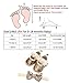 LIVEBOX Baby Girls Shoes Soft Sole Prewalker Mary Jane Princess Party Dress Crib Shoes with Free Bow Knot Baby Headband (S:0-6 Months/4.33