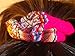 Peruvian Scrunchy Hair Tie Set of Three Assorted Peru Cotton Fair Trade Hair Band