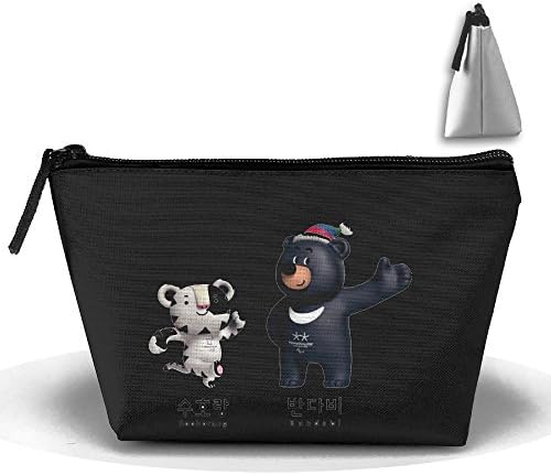 2018 Pingchang Winter Olympic Games And Winter Paralympics Mascot Cute Trip Toiletry Bag Trapezoidal Zipper Receive Bag Travel Fashion