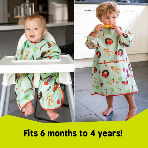 Tidy Tot LongLength Waterproof Coverall Bib, Weaning, Painting, Messy