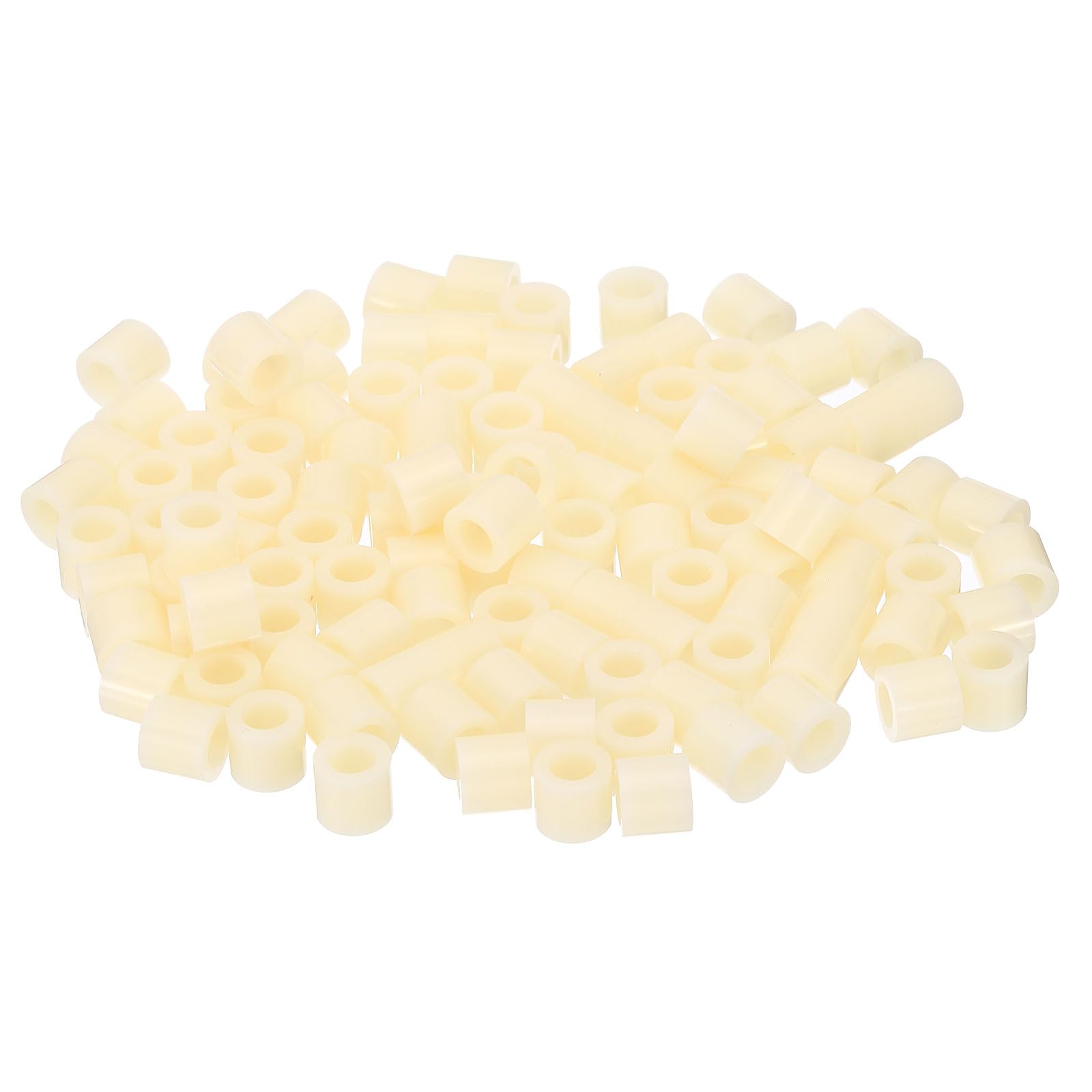 PATIKIL M6 Round Spacer Washer Set, 240 Pcs ABS Plastic Spacer Washer 6.2mm ID, 9mm OD, 8mm Length for M6 Screws — image 1