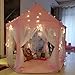 AuTop Large Indoor and Outdoor Kids Play House Pink Hexagon Princess Castle Kids Play Tent Child Play Tent