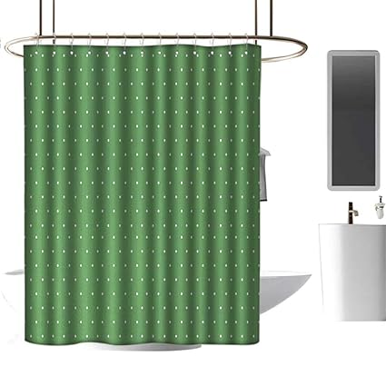 Amazon Com Timbeve Home Decor Shower Curtain By Green 50s 60s