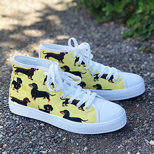 LedBack Periodic Table Canvas Shoes for Women Causal Sneakers Teenagers Girls Lightweight 3D Trainers