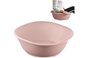 Sitz Bath for Hemorrhoids,Sitz Bath tub,Sits Bath Kit for Women Men,Wider Seating Area, Deeper Bowl (Pink)
