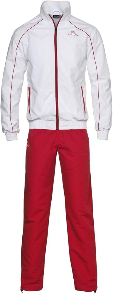 kappa red sweatsuit