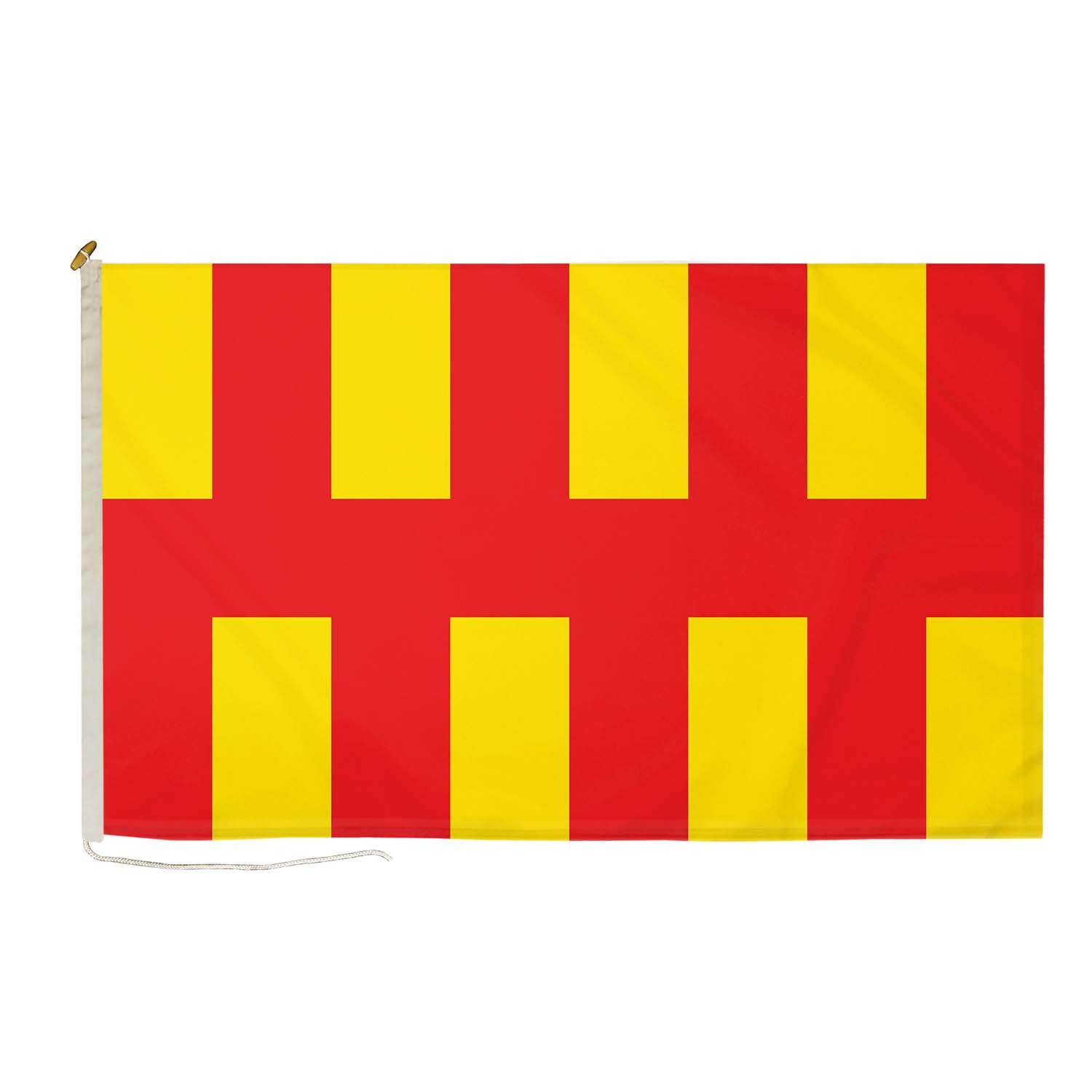 DuraFlag Northumberland 5ft x 3ft with Rope and Toggled - Premium Quality 5x3 Flags