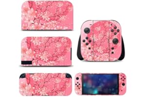 Full Wrap Skin for Switch 2 Protector Skin Cover Vinyl Decal Stickers for NS2 (Pink Cherry Blossom)