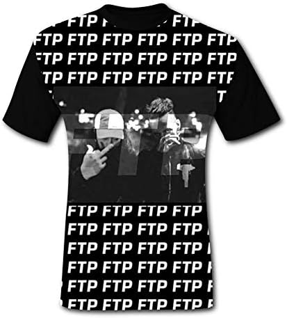 Suicide-FTP-Boys Men's T-Shirt Polo Fashion Tops Slim Fit Short Sleeve Casual Tees