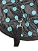 AJ Tack English Padded Saddle Carrier Turquoise