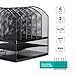 Mindspace Desktop File Organizer - 6X Vertical Notebook/Letter Holders + 2X Horizontal Shelf Sections - Extra Strong Metal Mesh - Great for Teachers, Decor, Desk Organizers or Office Organization