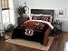 NFL Cincinnati Bengals Draft Two Sham Set, Black, Full/Queen Size