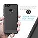 Honor 7x Case, Huawei Mate SE Case, OMOTON Slim Anti-Scratch Protective Phone Case with High Impact Protection, Dual Layers and Non-slip Design for Huawei Honor 7x, Huawei Mate SE 5.93 inch, Black