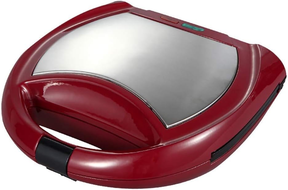 LUNAFJ Breakfast Machine Iron Machine Kitchen Appliance Sandwich Maker Mini Toaster Compact Simplicity Spit Driver Sandwich Maker 4 Slice Heating and Thawing Function