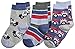 Jefferies Socks Boy's Rescue Vehicles Crew 3 Pair Pack, Speedy, X-Small