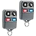 Car Key Fob Keyless Entry Remote fits Ford Crown Victoria / Lincoln Continental Mark VIII Town Car / Mercury Grand Marquis (CWTWB1U343), Set of 2