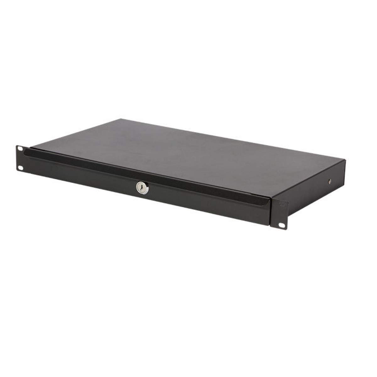 OnStage RDLS1000 1U Locking Rack Drawer, Shallow (RDLS 1000)