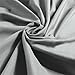 OXA 4-Piece 1800 TC Bed sheet sets - Pliable Brushed Microfiber - Moderate, Non-fading, Not crimping (King, Grey)