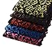 5 Yards Metallic Floral Lace Ribbon Stretch Tulle Lace Trim Elastic Nigerian African Fabric Width 7 Inch for DIY Craft Jewelry Making Clothes Accessories Gift Wrapping Wedding Party Decor (RoyalBlue)