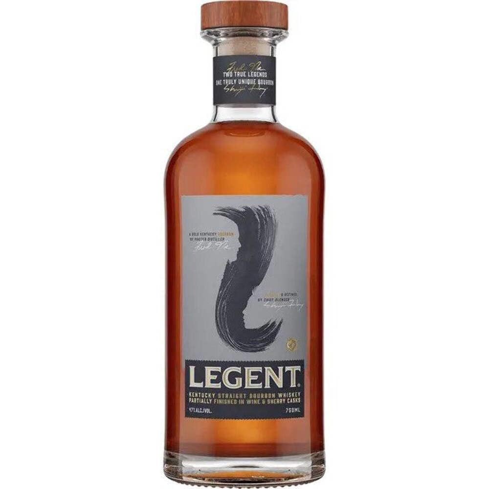 Legent Bourbon Premium | Kentucky Straight Bourbon Whiskey | mit Finish in Rotwein- und Sherryfässern| 47% Vol | 700ml Einzelflasche
