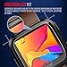 Fitbit Versa Screen Protector (3-Pack), Skinomi Tech Glass Screen Protector for Fitbit Versa Clear HD and 9H Hardness Ballistic Tempered Glass Shield