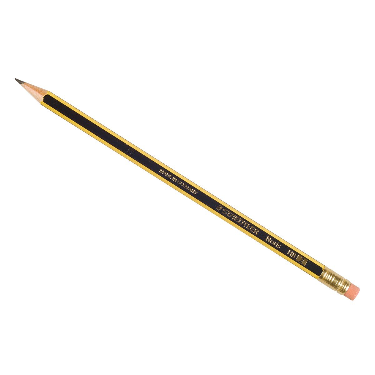 Staedtler Noris - matita da Disegno (HB, Black, Yellow, Germany, PEFC)