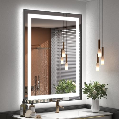 CHARMOR 28x36 LED Bathroom Mirror