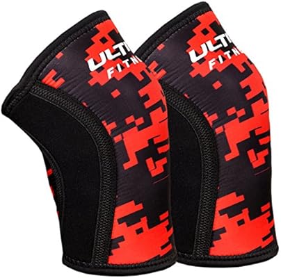Rodilleras ULTRA FITNESS 5 mm (1 par), sujeción y compresión para ...