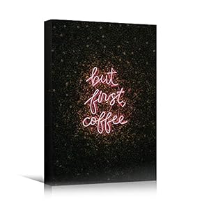 signwin Canvas Wall Art Light Quotes Bedroom Industrial...