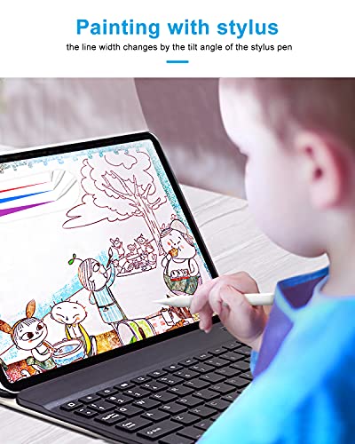 Stylus Pen for iPad (2018 and Later), FaAmour Precise Active Pen for iPad Pencil with Palm Rejection Photograph Tilting for iPad Pro (11/12.9 Inch), iPad 6/7/8th, Pad Air 3rd/4th, iPad Mini 5th Gen