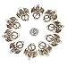 20 Pieces Flying Courage Dragon Lucky Charms Findings for Jewelry Pendants Necklaces Making 34mm X 27mm