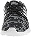adidas NEO Women's Cloudfoam Qt Racer w Running Shoe, Black/White/Black, 9 M US