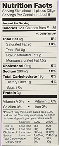Old London, Bagel Chips, Sea Salt, 5 Ounce (Pack of 12)