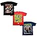 WWE Boys' 3 Pack T-Shirt Bundle