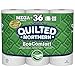 Quilted Northern EcoComfort Toilet Paper, 9 Mega Rolls, 2-Ply