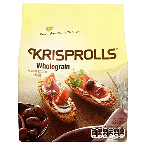 Pagen Wholegrain Krisprolls (225g) - Pack of 2