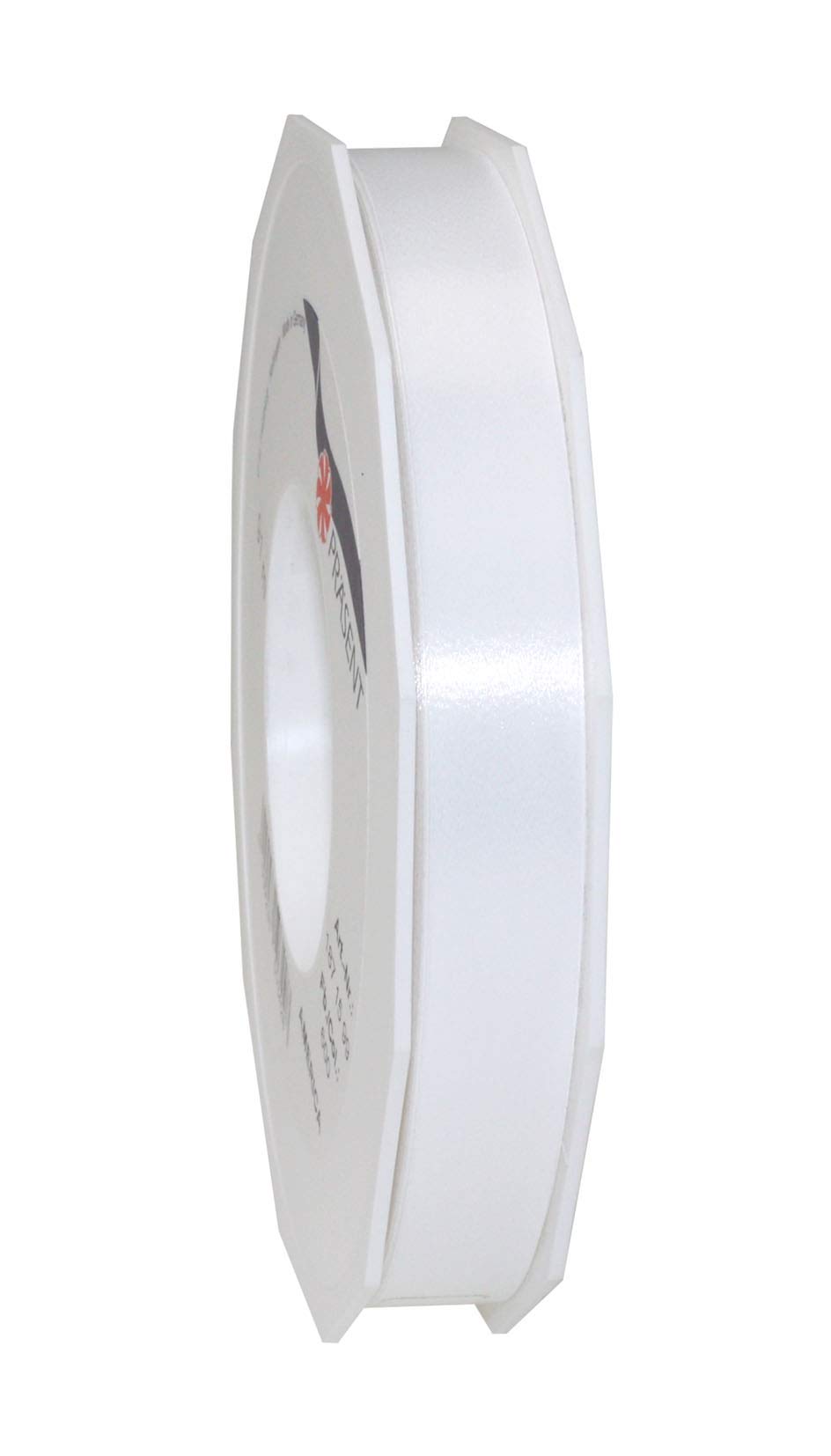 PRÄSENT - America Curling Ribbon Pure White 15 mm width, 91 m length — image 1